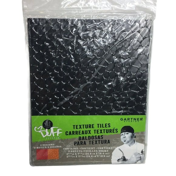 Gartner Studios Other - Duff Goldman Texture Tiles Charm Cake City Cobblestone Gartner Studios Baking
